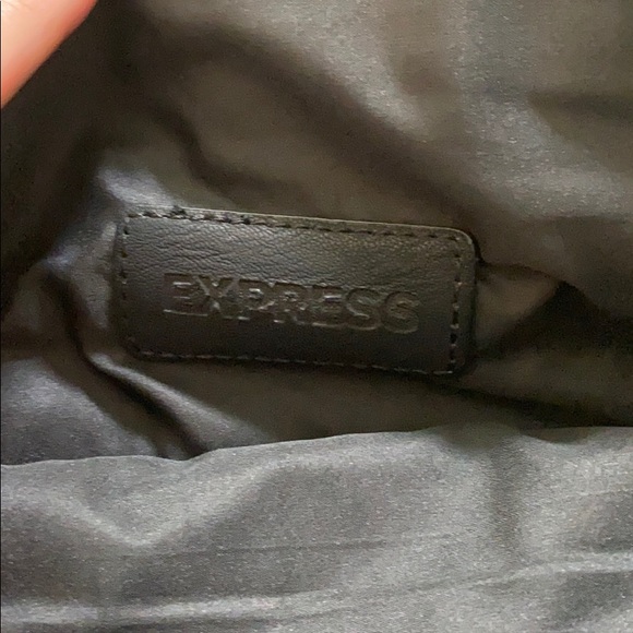 Express Leopard Print Foldover Crossbody - Picture 5 of 6